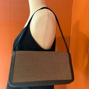 The Sak Woven Leather Shoulder Bag Elliot Lucca